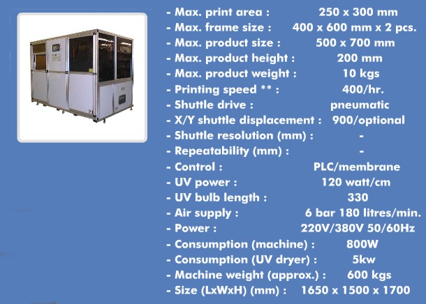 kent ksp040 screen printer