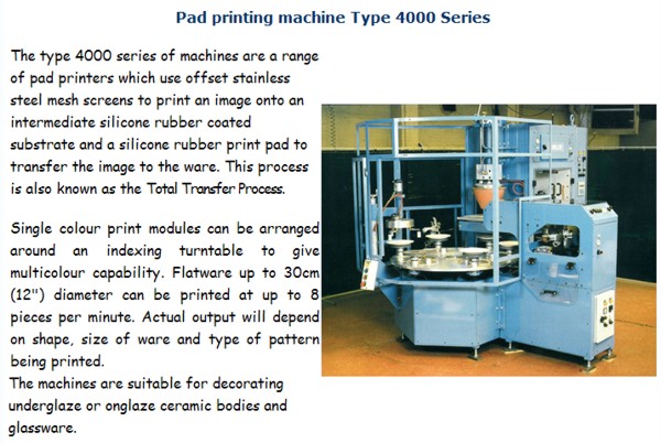 MALKIN PAD PRINTER 4000 SERIES